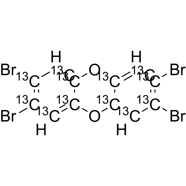 2,3,7,8-Tetrabromo dibenzo-p-dioxin-13C12 125749-35-1